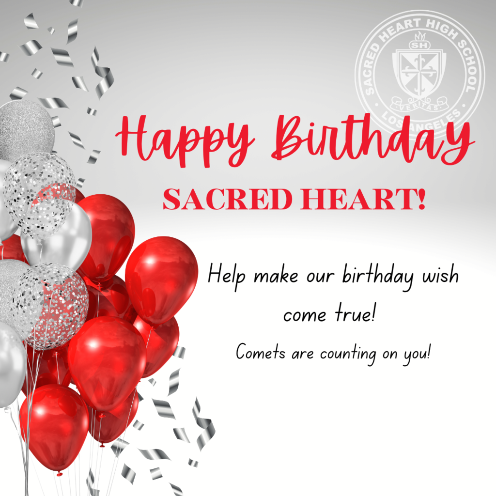 Sacred Heart Happy Birthday!